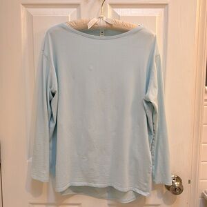 EUC - like new Lululemon lightweight boatneck top. Yoga. Pilates. Athleisure.